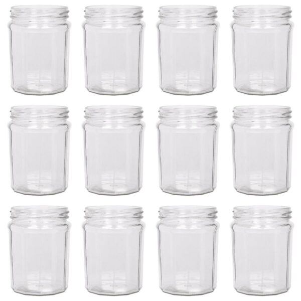 12x 380ml Glass Jam 6c5a98a80e0fa2930d252685914abb52