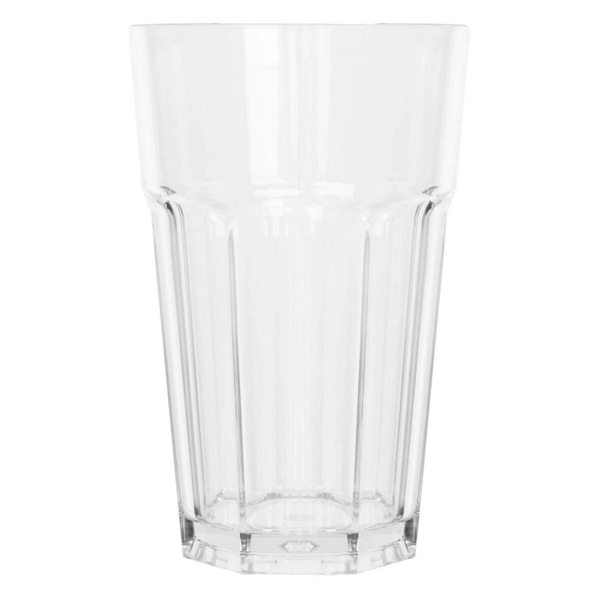 12x 400ml Reusable Plastic Highball Glasses Shatterproof Picnic Drinking Cups - Image 4