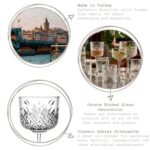 12x 490ml Timeless Cocktail Glasses Clear Martini Margarita Drinking Glass Set - Image 2