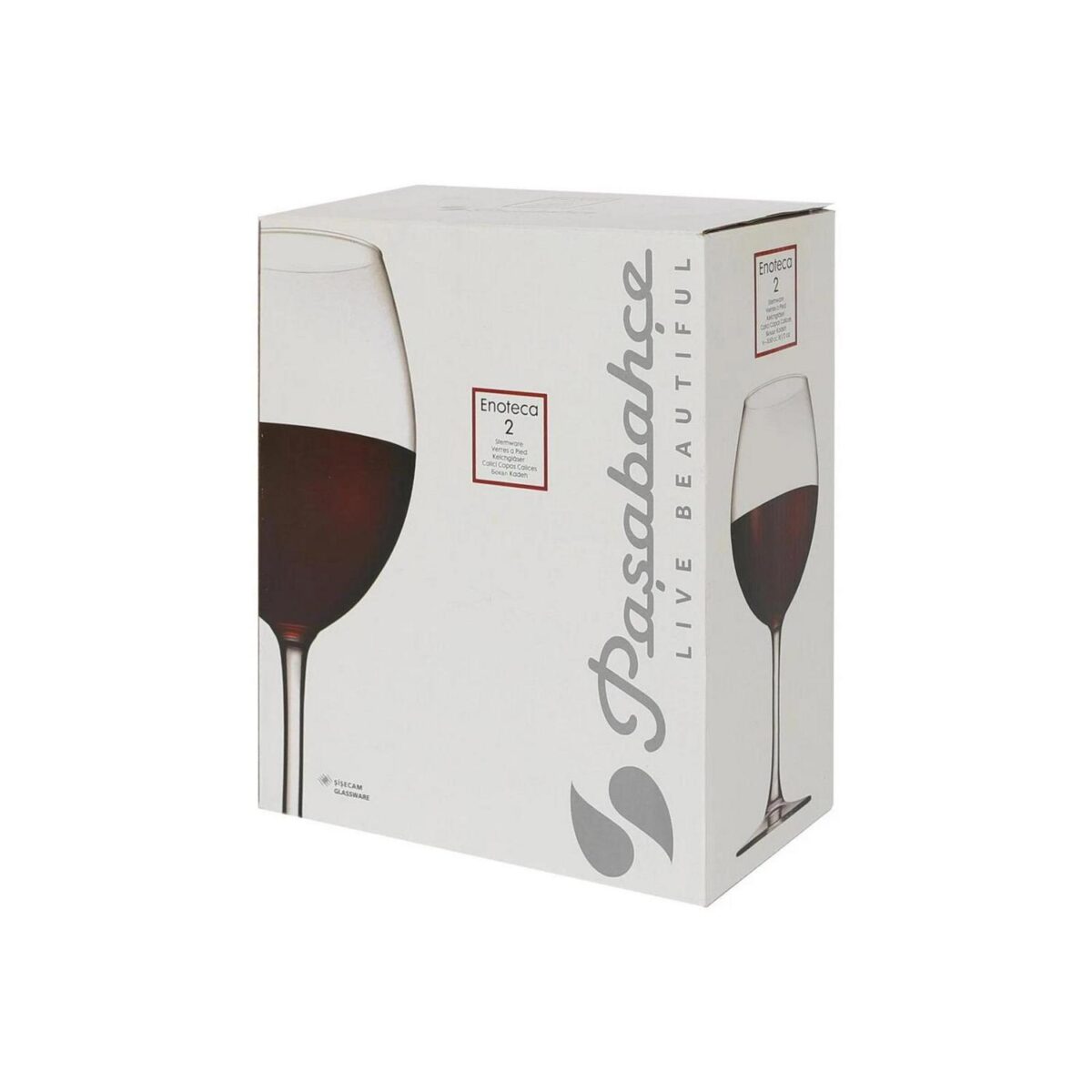 12x 550ml Enoteca Wine Glasses Red White Party Drinking Glass Gift Pack Set - Image 5