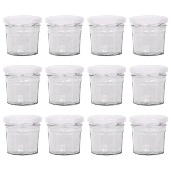 12x 90ml Glass Jam J 188ef22bd98b4ec8b8bb0f7683350c62