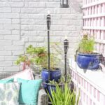 12x Black 60cm Bamboo Garden Fire Torches Outdoor Paraffin Oil Tiki Lantern - Image 6