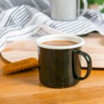 12x Coloured Enamel Mugs Metal Camping Tea Coffee Hot Drinks Cups 375ml Black - Image 4
