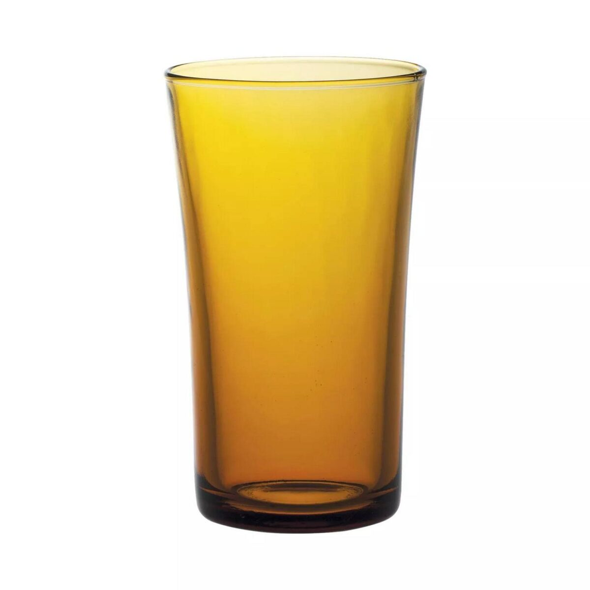 12x Duralex Lys Highball Glasses Tall Glass Drinking Tumblers Set 280ml Amber - Image 4