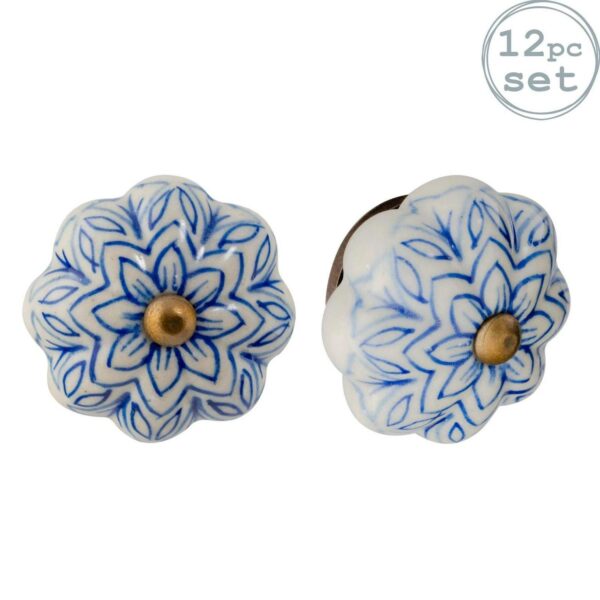 12x Floral Ceramic C 80f60b9ed7e4d0acf2ae2f1fd5154ff5