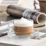 12x LAV 270ml Cozy Stacking Glass Coffee Cups Clear Tea Latte Cappuccino Glasses - Image 5