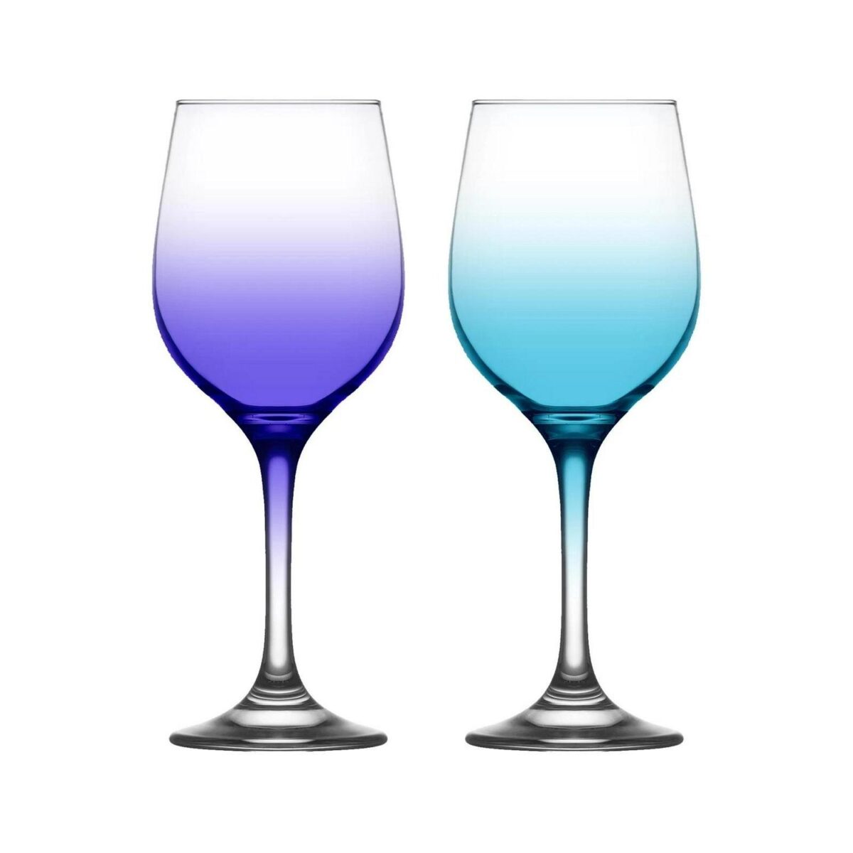 12x LAV 395ml Fame Wine Glasses Full Colour Party Cocktail Drinking Goblet Set - Image 5