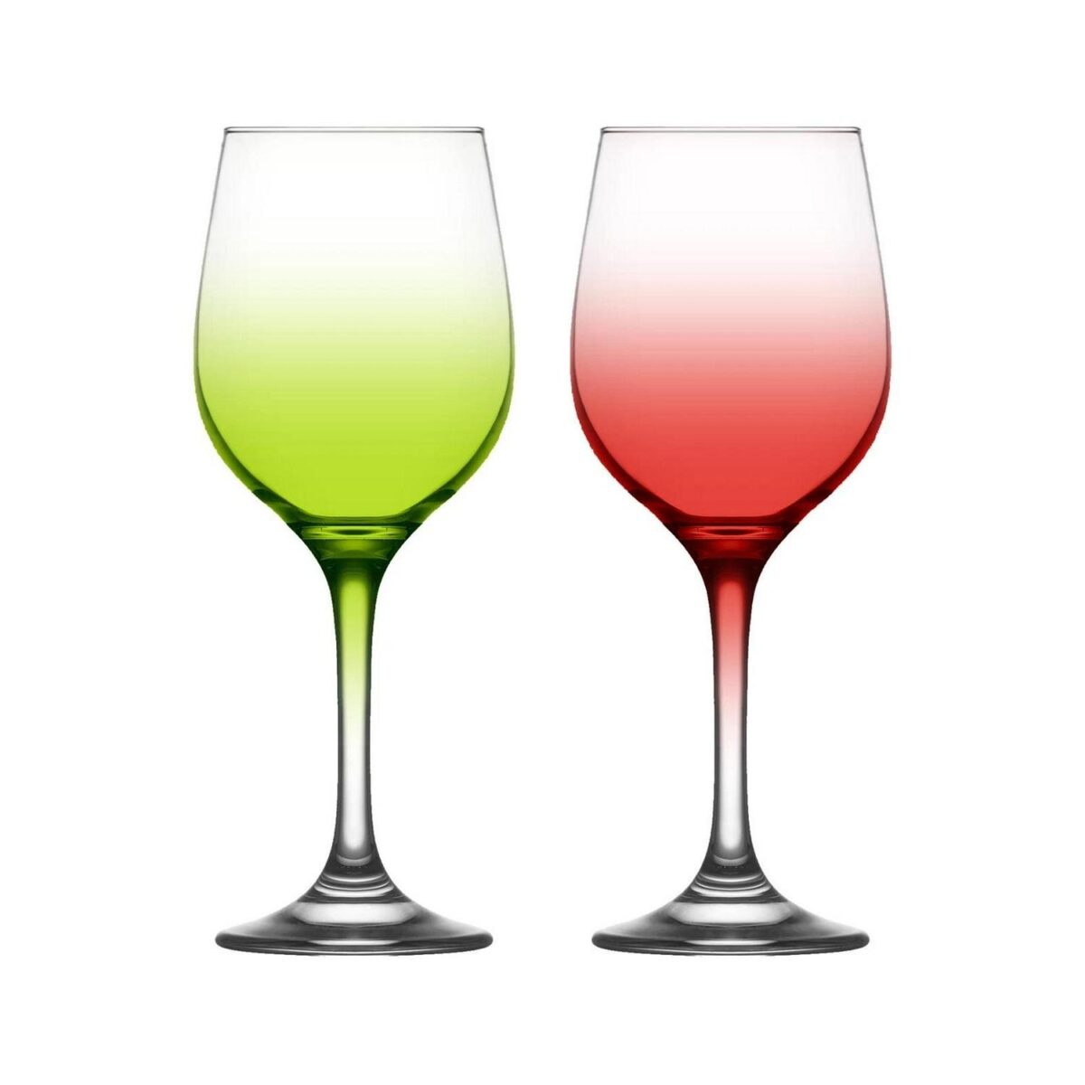 12x LAV 395ml Fame Wine Glasses Full Colour Party Cocktail Drinking Goblet Set - Image 6