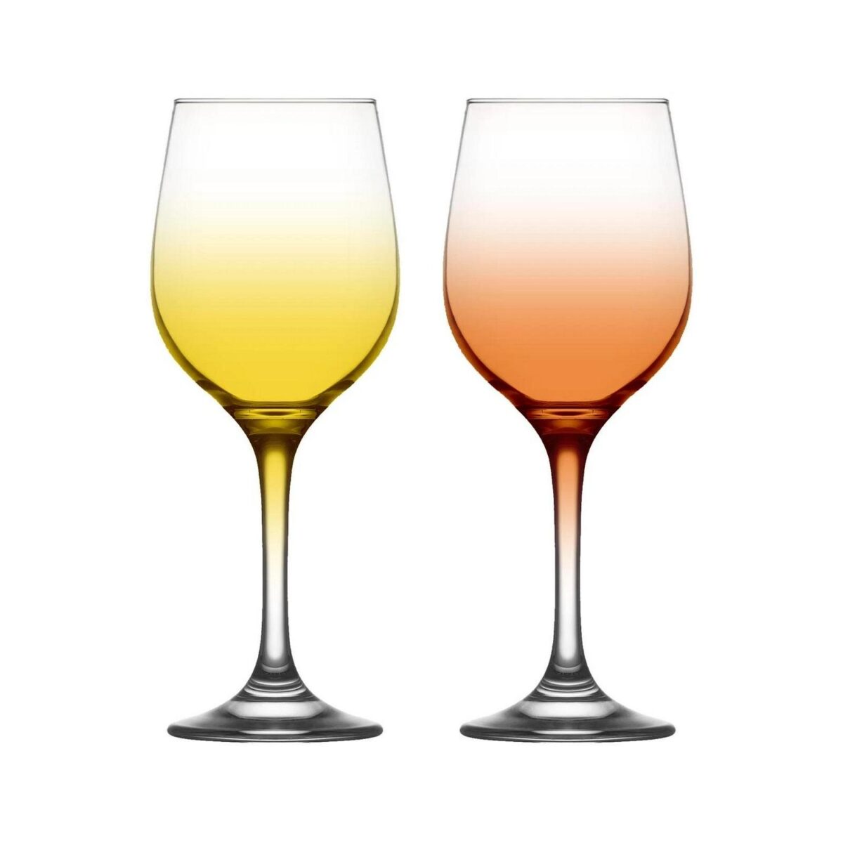 12x LAV 395ml Fame Wine Glasses Full Colour Party Cocktail Drinking Goblet Set - Image 4