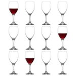 12x LAV 455ml Empire Red Wine Glasses Party Cocktail Drinking Glass Goblet Set