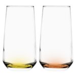 12x LAV 480ml Lal Highball Glasses Coloured Base Cocktail Drinking Tumblers Set - Image 4