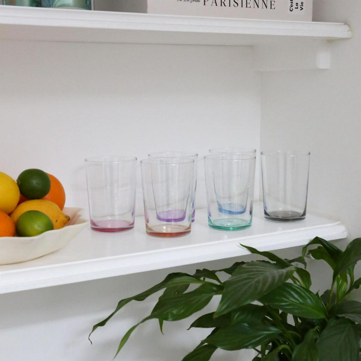 12x LAV Colour Base 520ml Bodega Highball Glasses Glass Drinking Tumblers Set - Image 5