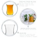 12x LAV Klasik Glass Turkish Tea Cups Coffee Cappuccino Mugs Glasses 115ml - Image 2