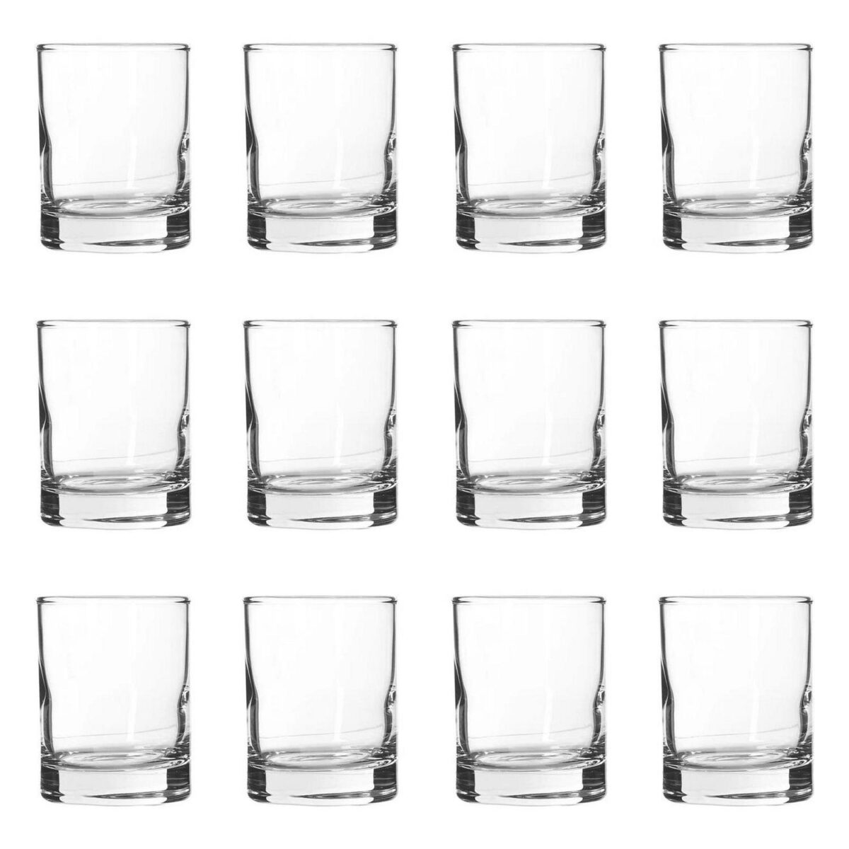 12x LAV Liberty Shot Glasses Small Mini Glass Hen Party Drinking Cups Set 65ml - Image 1