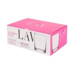 12x LAV Liberty Whiskey Glasses Glass Scotch Rum Drinking Tumblers Set 280ml - Image 4