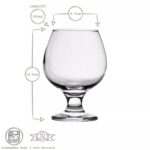 12x LAV Misket Brandy Snifter Glasses Large Cognac Wine Port Gift Box Set 390ml - Image 3