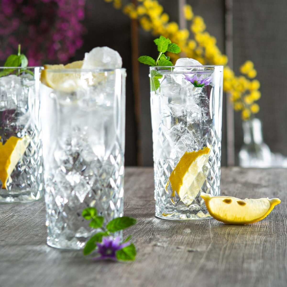 12x LAV Odin Highball Glasses Tall Glass Water Drinking Tumblers Set 356ml - Image 5