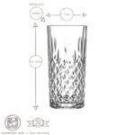 12x LAV Odin Highball Glasses Tall Glass Water Drinking Tumblers Set 356ml - Image 3