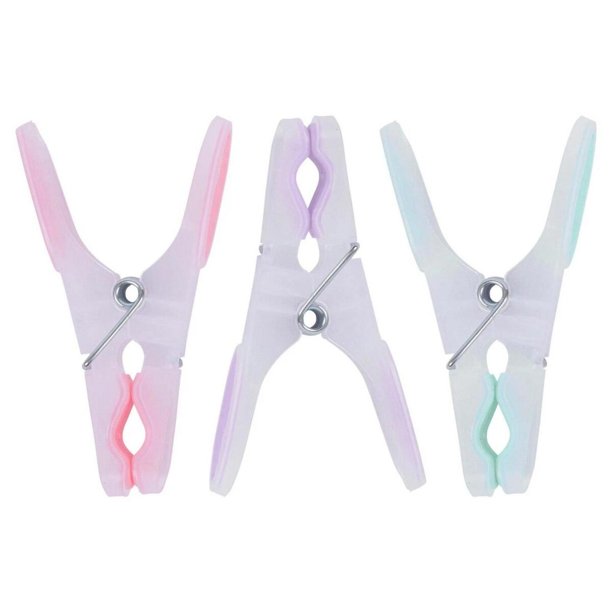 12x Multi Plastic Soft Touch Clothes Pegs Strong Laundry Washing Line Clips Pins - Image 2
