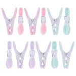 12x Multi Plastic Soft Touch Clothes Pegs Strong Laundry Washing Line Clips Pins