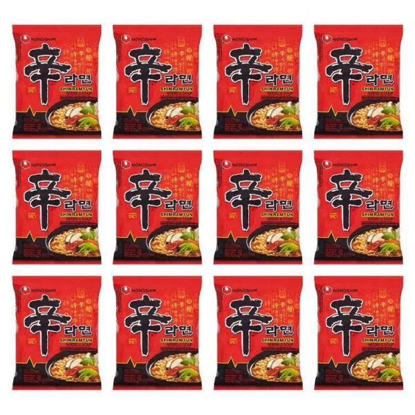 12x Nongshim Shin Ra c7399457cb50e600bb261092329f2413