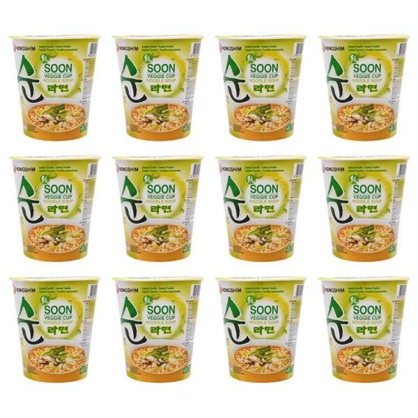 12x Nongshim Soon Ve 564bc12011d8dfbc645e290cb6a0f9bb