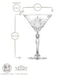 12x RCR Crystal 210ml Melodia Martini Glasses Cocktail Party Drinking Glass Set - Image 3
