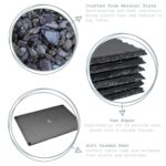12x Rectangle Slate Placemats 30cm x 20cm Natural Dining Table Place Mats Set - Image 2