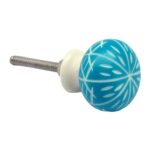 12x Resin Cabinet Knobs Kitchen Bedroom Cupboard Door Drawer Handles Turquoise - Image 5