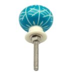 12x Resin Cabinet Knobs Kitchen Bedroom Cupboard Door Drawer Handles Turquoise - Image 4