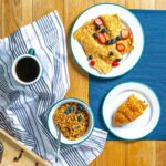 12x White Enamel Side Plates Metal Outdoor Camping Food Dishes 20cm Green - Image 7