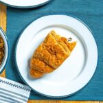 12x White Enamel Side Plates Metal Outdoor Camping Food Dishes 20cm Navy - Image 5