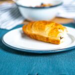 12x White Enamel Side Plates Metal Outdoor Camping Food Dishes 20cm Navy - Image 6