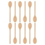 12x Wooden Cooking Spoons 30cm Non Stick Long Handle Kitchen Cookware Utensil