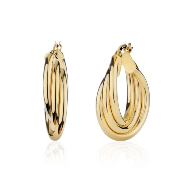 14ct Yellow Gold Tri 4931b41c62768c773f789e95e3e48013
