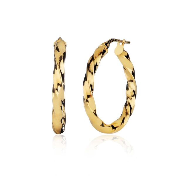 14ct Yellow Gold Twi 71370c4fff121b802e8e0935af0e4ebe
