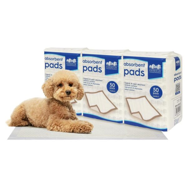 150x Medium Disposable Puppy Training Pads 45cm x 60cm Dog Pet Toilet Wee Mats