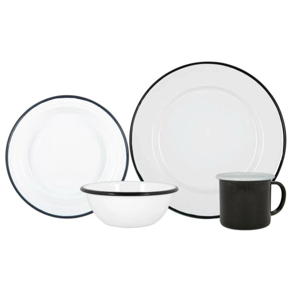 16 Piece White Ename b39b3a7772b1bbed33a7b36cbdba43c9