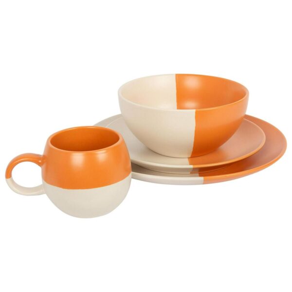 16pc Burnt Orange Di 54b4ec9586fa37c439d2c8afe3ed37fb