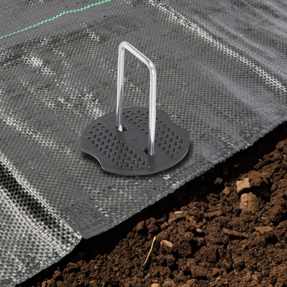 17cm Weed Control Membrane Peg Remover Heavy Duty Garden Fabric Ground Cover - Image 4