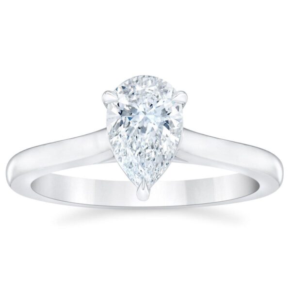 1 00ct Pear Cut Diam 646f5655f564aa119be1e524b5810f53