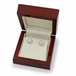 1.22ctw Round Brilliant Cut Diamond Earrings, 18ct White Gold - Image 3