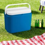 1x 10L Cool Box Blue Small Insulated Camping Travel Picnic Food Cooler - Image 5