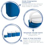 1x 10L Cool Box Blue Small Insulated Camping Travel Picnic Food Cooler - Image 2
