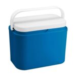 1x 10L Cool Box Blue Small Insulated Camping Travel Picnic Food Cooler