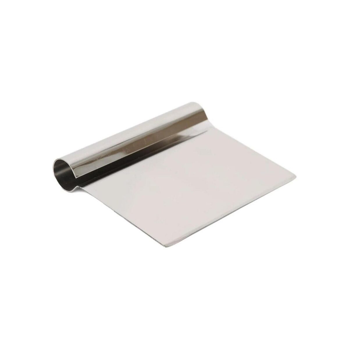 1x 13.5cm Stainless Steel Dough Scraper Baking Pastry Cake Pizza Bread Cutter - Image 1