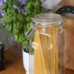 1x 2L Square Glass Jar with Clip-Top Lid Airtight Food Storage Canister - Image 6