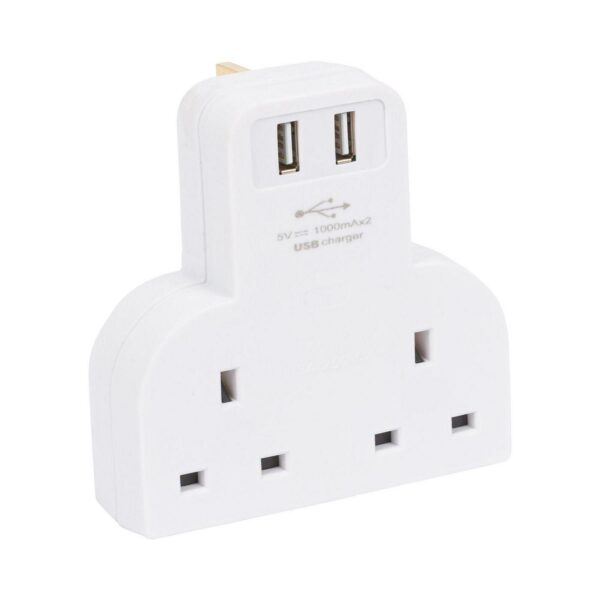 1x 2 Way Power Strip c33f63568aa72f241655a636a0a9405c