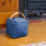 1x/2x Weighted Door Stop Velvet Cube Doorstop Heavy Fabric Door Stopper - Image 6