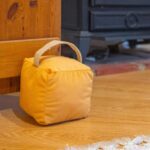 1x/2x Weighted Door Stop Velvet Cube Doorstop Heavy Fabric Door Stopper - Image 4